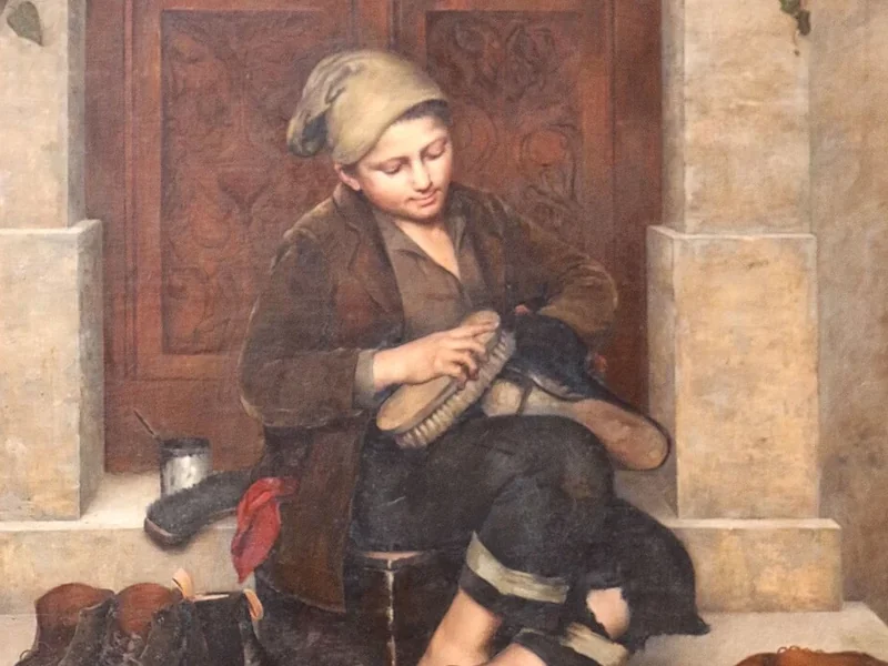 1858-Félix Durbesson - Piccolo lustrascarpe
